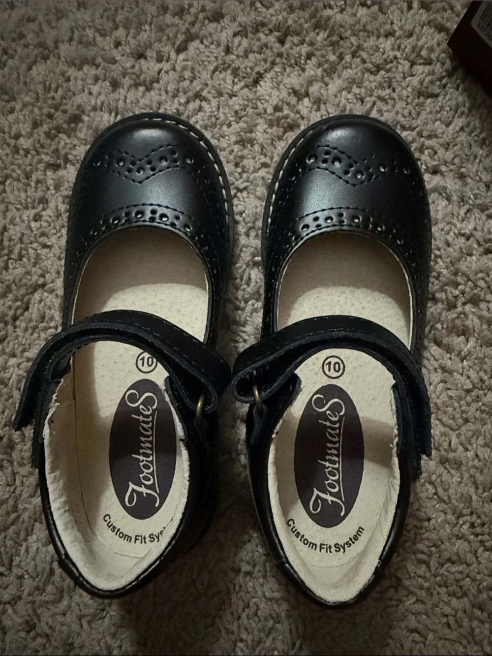 FootMates Black Girls’ Mary Jane Dress Shoes